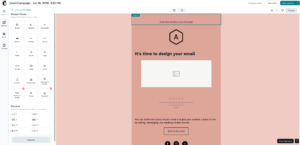 mailchimp email editor