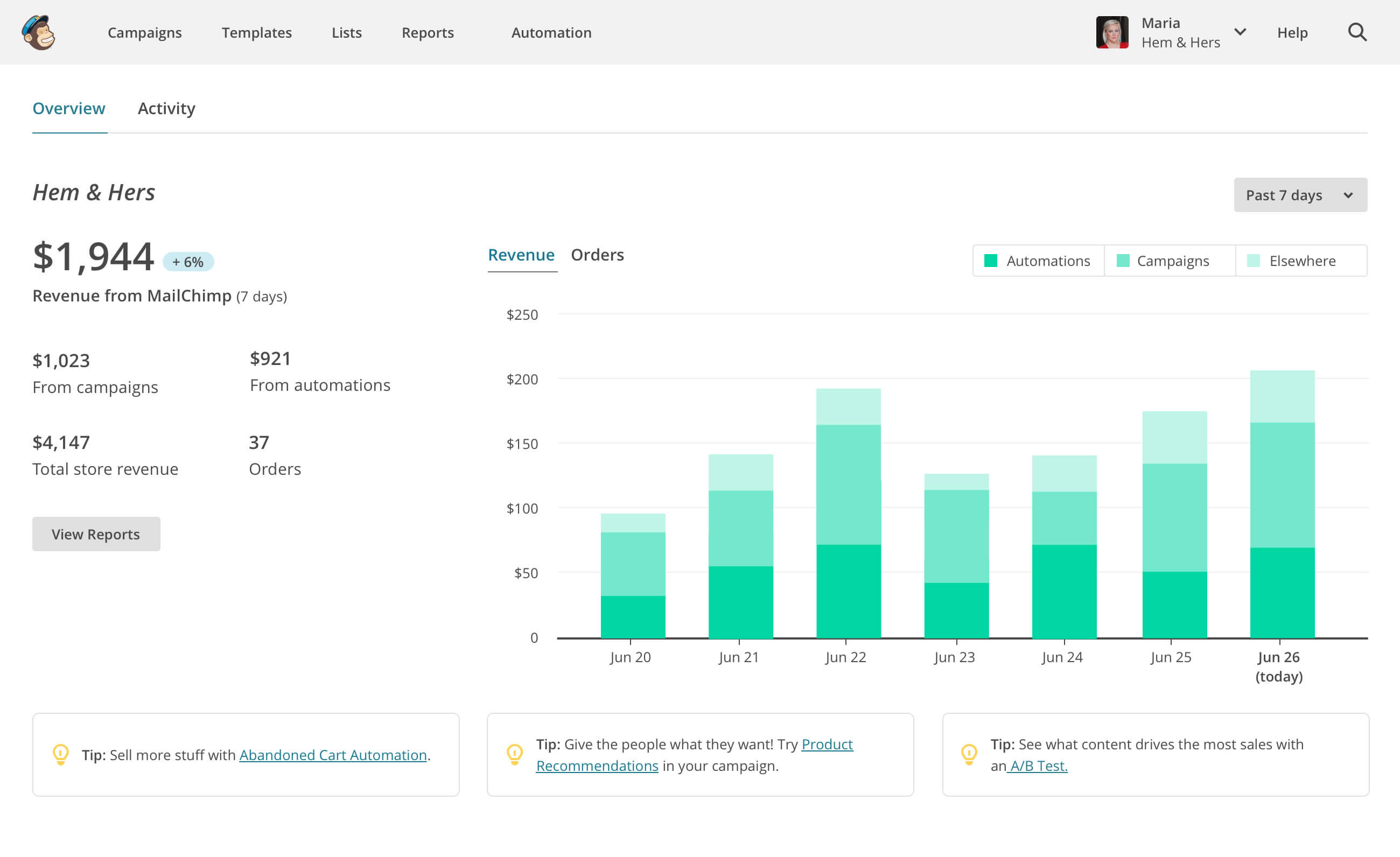 mailchimp-report