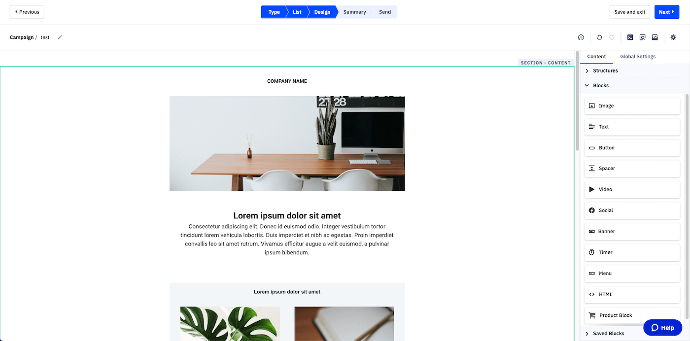 activecampaign email editor