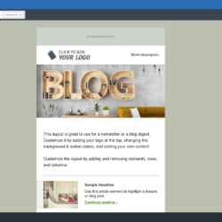 aweber email editor