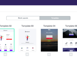 benchmark landing page builder