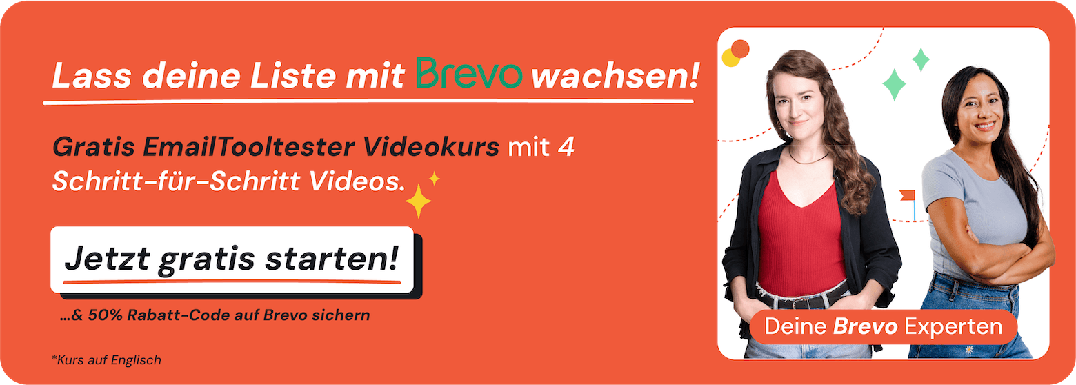 emailtooltester brevo starter kurs banner
