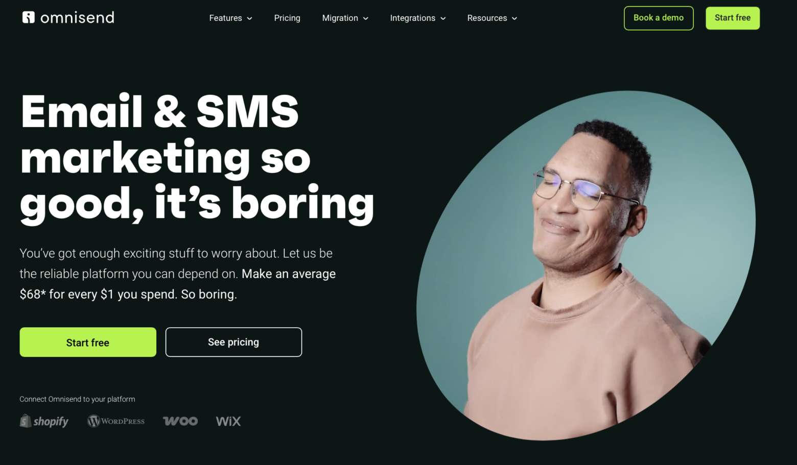 Omnisend free email marketing service