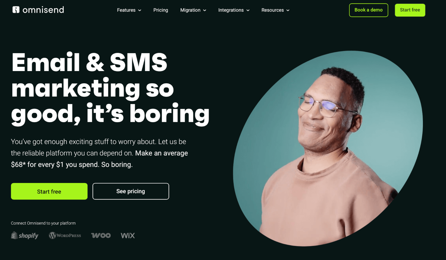 Omnisend free email marketing service