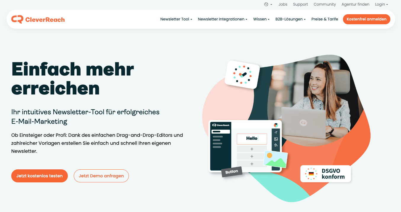 cleverreach homepage