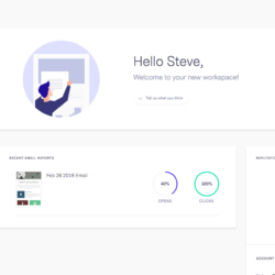 Benchmark dashboard page