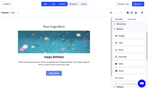 activecampaign editor campañas