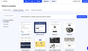 activecampaign plantillas
