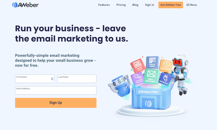 Aweber Integration - Aweber Email Template Design & Coding Service