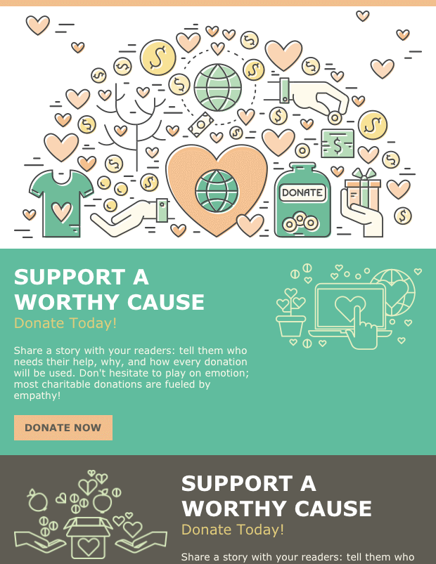constant contact template for nonprofits