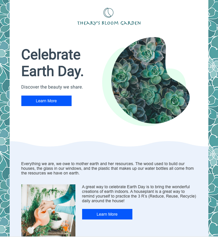 constant contact template events