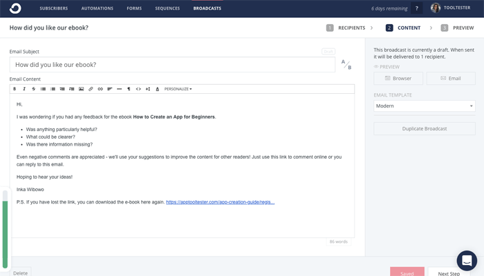 Kit editor