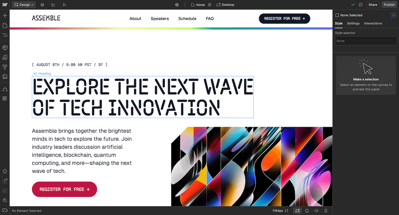 webflow