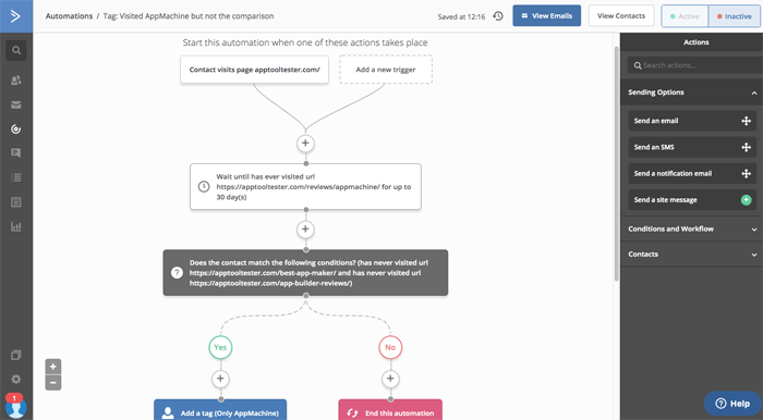 activecampaign automation workflow