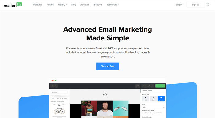 shopify mailerlite