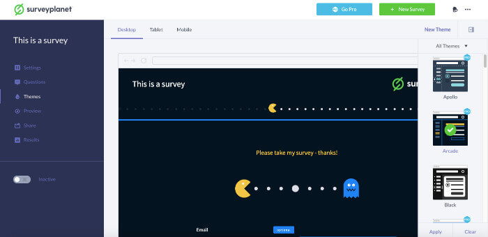 surveyplanet free survey tools