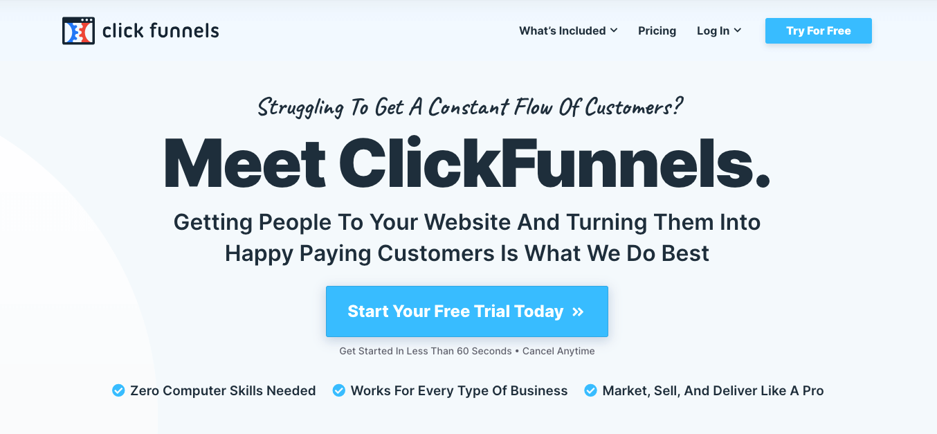 clickfunnels sales funnel