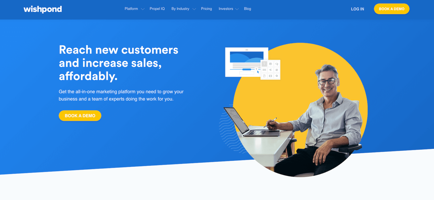 Sales funnel software: Wishpond