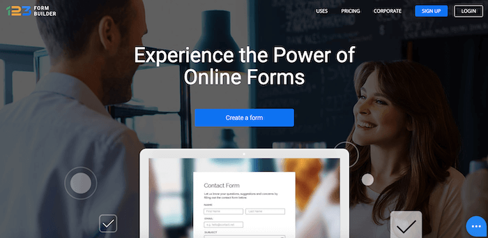 best online form builder 123formbuilder 1