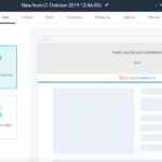 Best online form builder - HubSpot popup