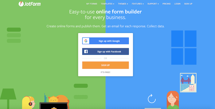 best online form builder - Jotform