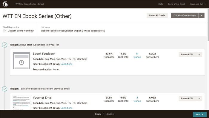 sendinblue vs mailchimp mc automations