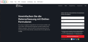 zoho forms