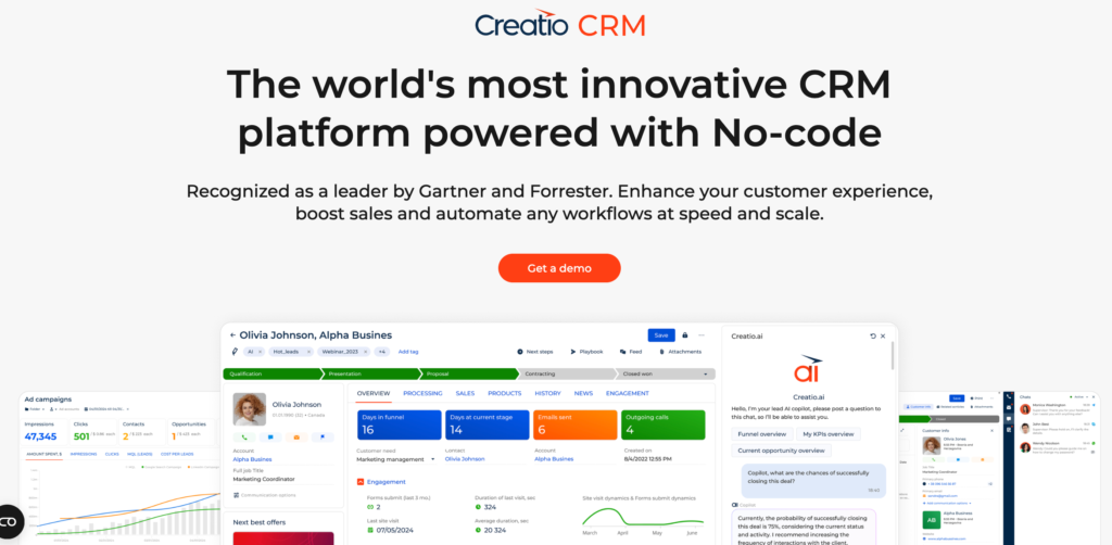 creatio-homepage