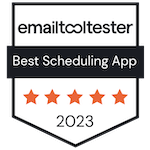 Best Scheduling App badge