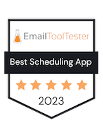 Best Scheduling App badge