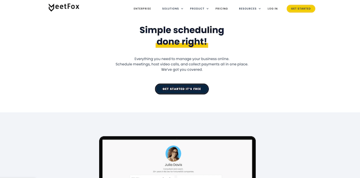 meetfox scheduling app