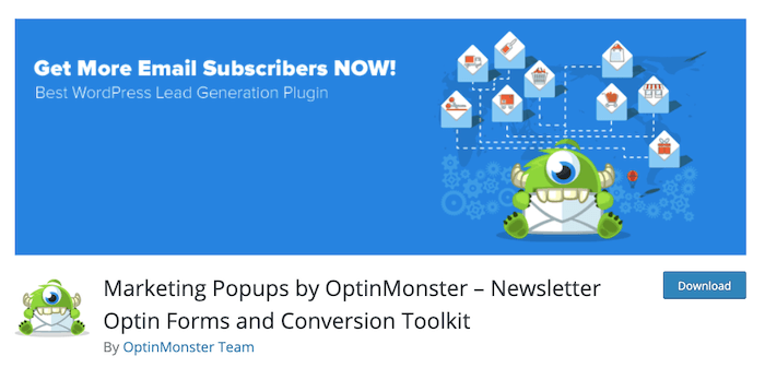 optinmonster wordpress plugin