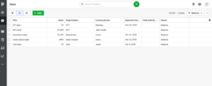 Pipedrive crm pipeline