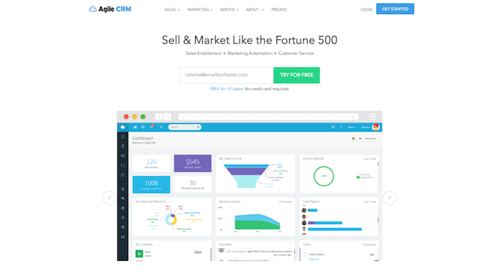 agile crm profile