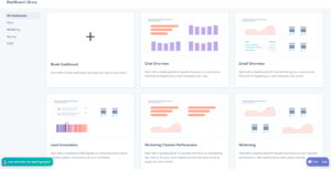 hubspot dashboard library