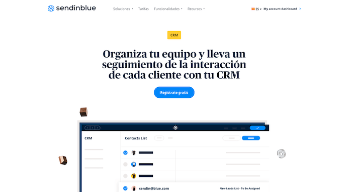 sendinblue crm