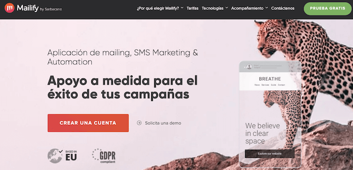 Mailify herramienta de email marketing