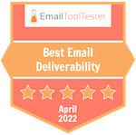 best deliverability badge apr 2022