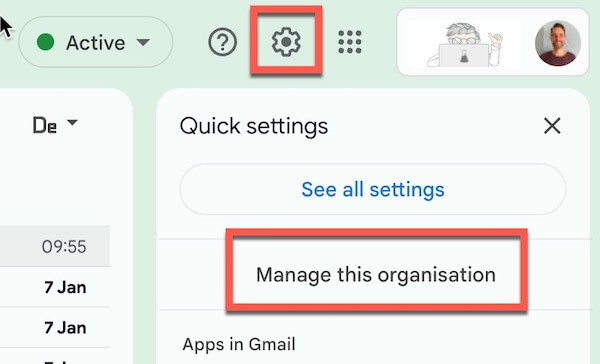 google workspace admin