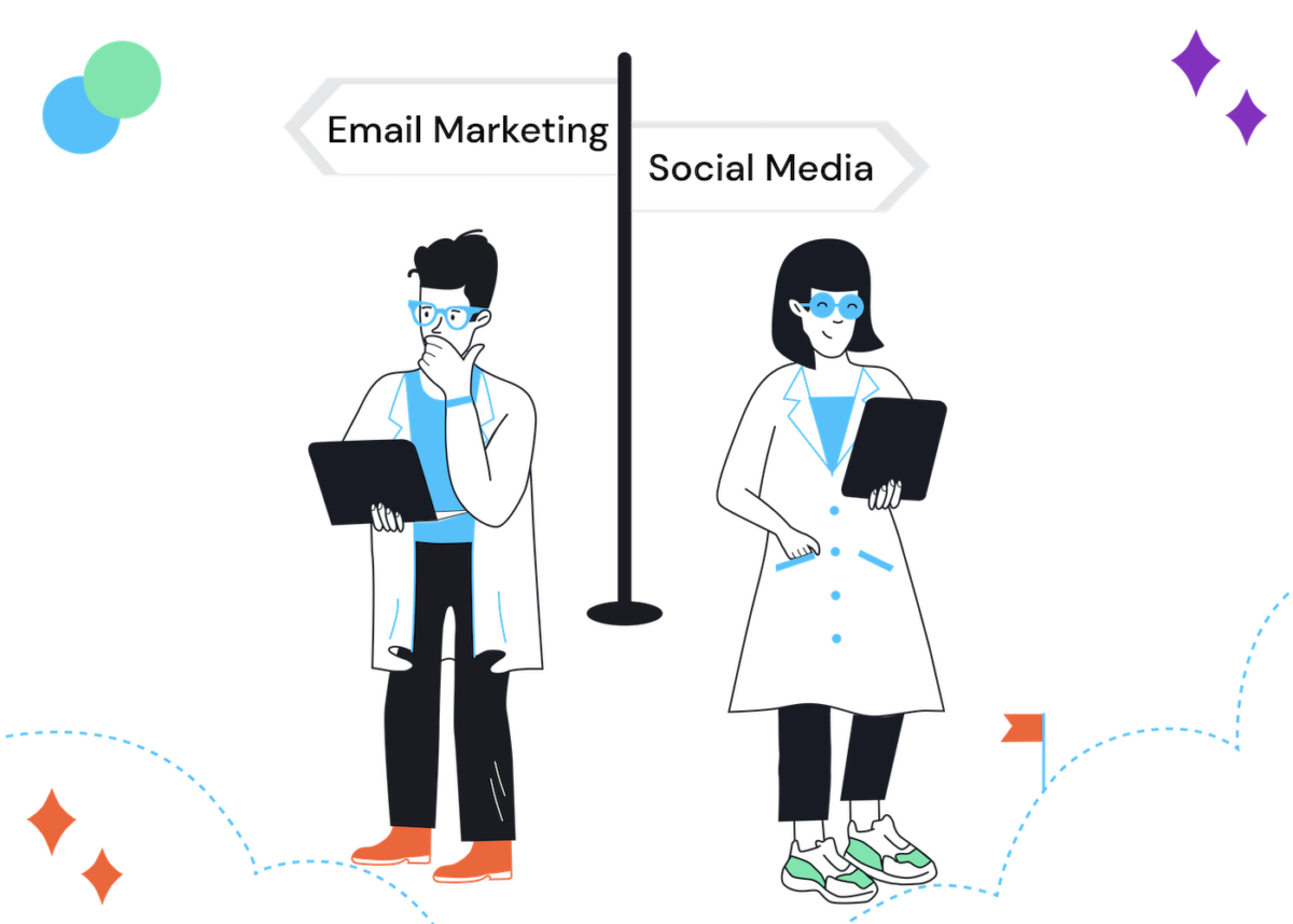 Email-marketing-vs-Social-media