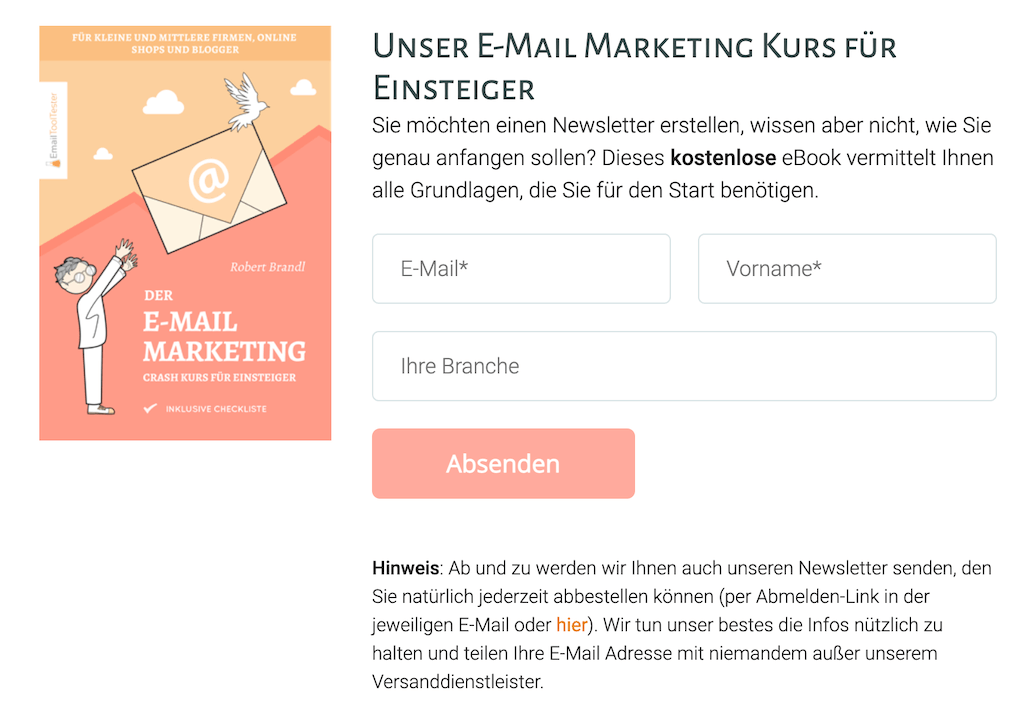 freebie beispiel