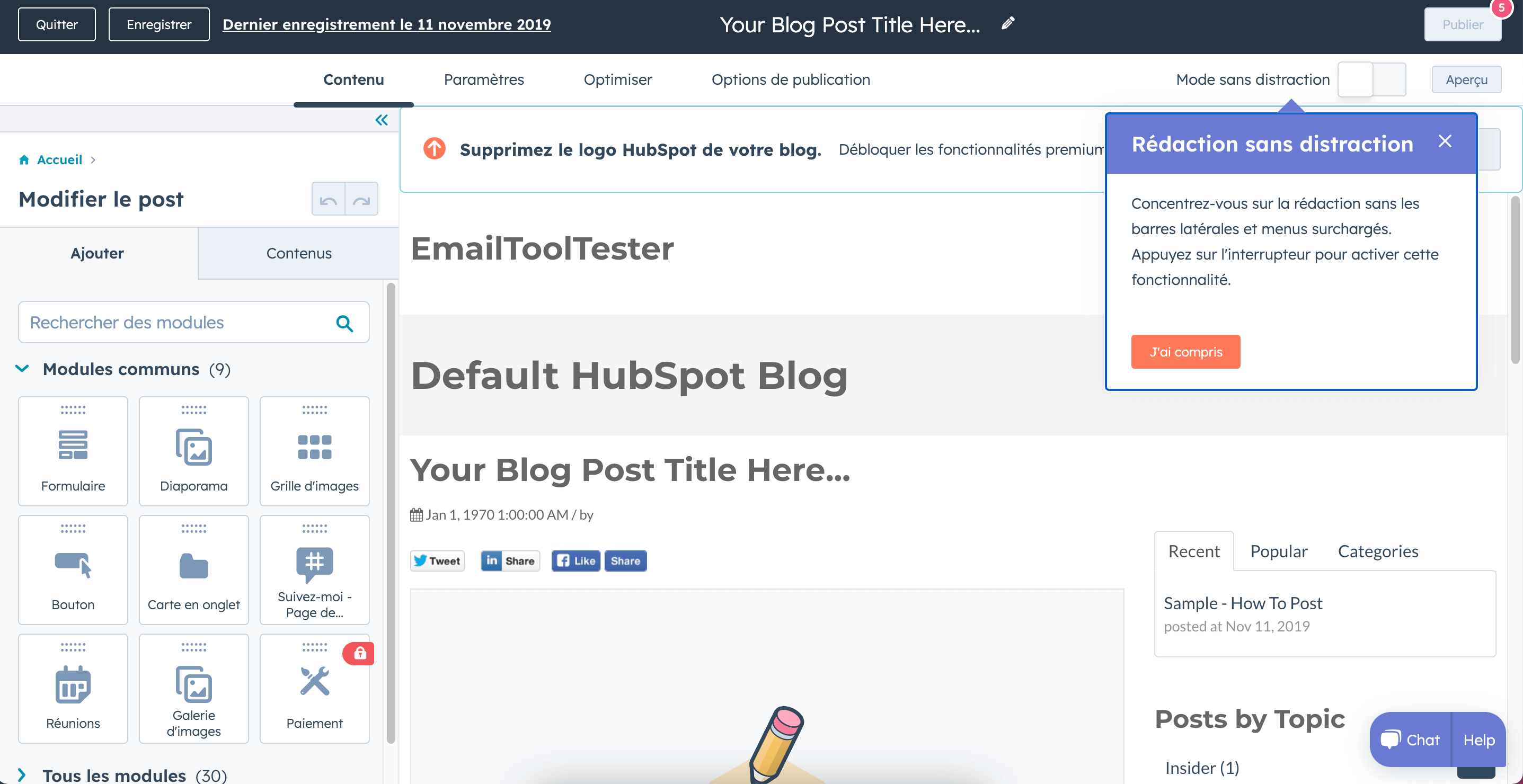 blog Hubspot