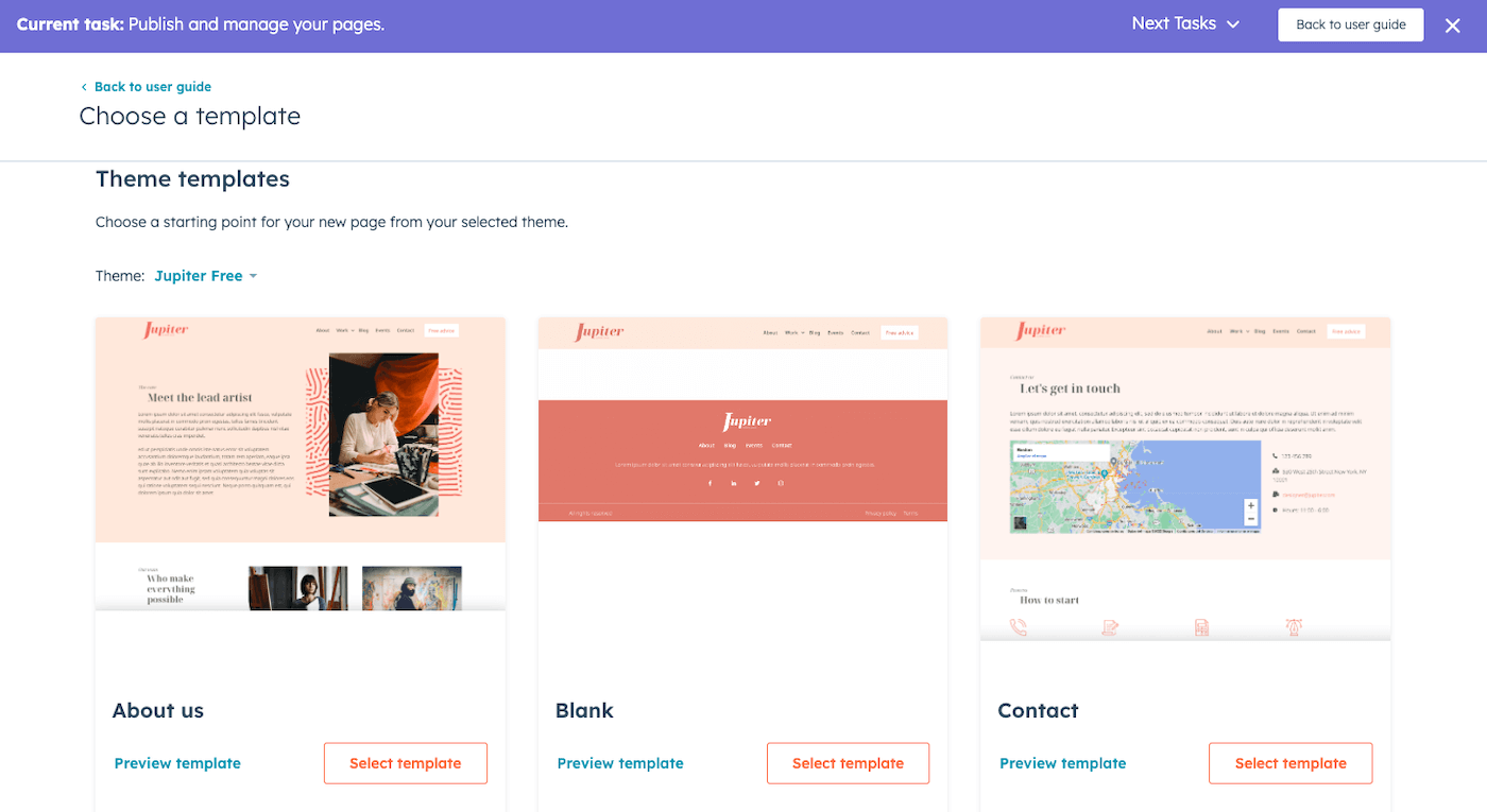 hubspot cms hub templates