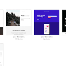 landing page mailchimp