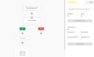 mailerlite automation workflow