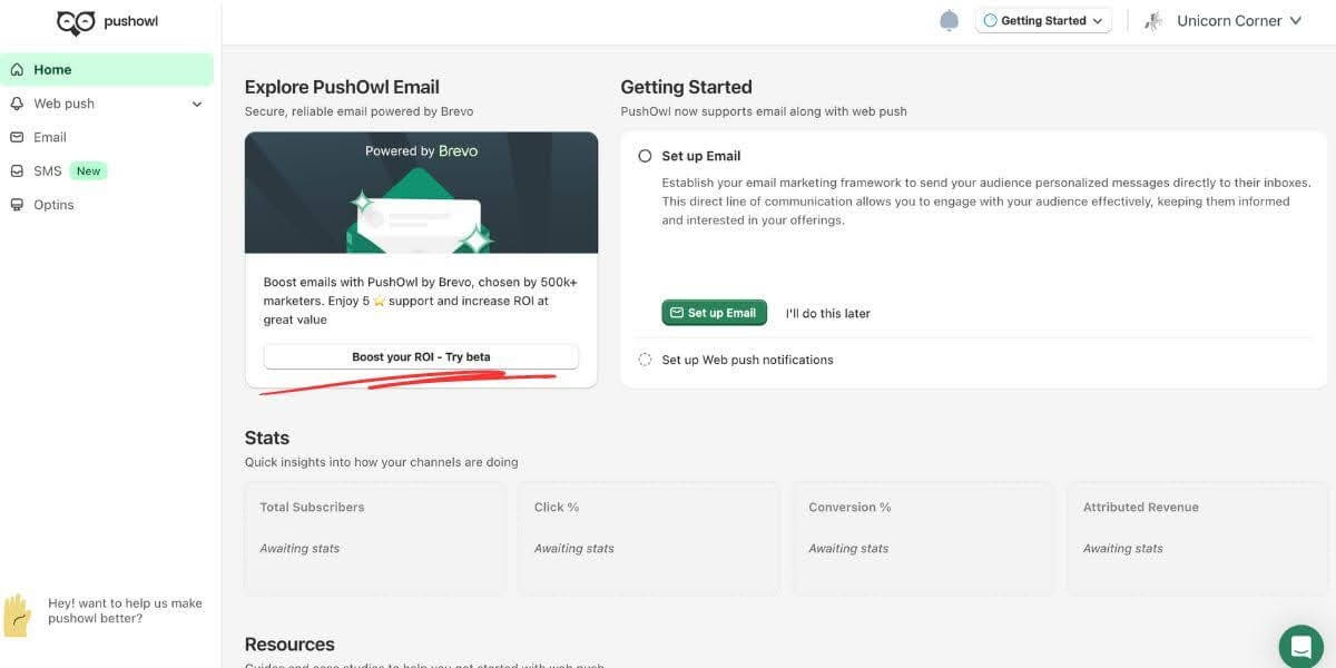 pushowl beta