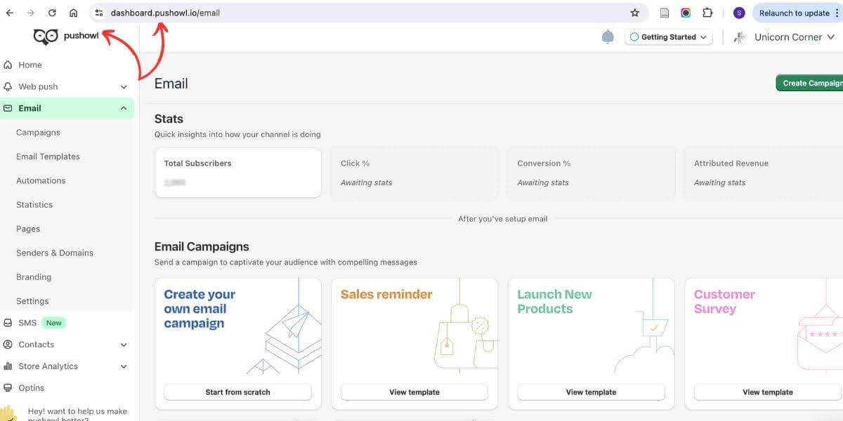 pushowl app