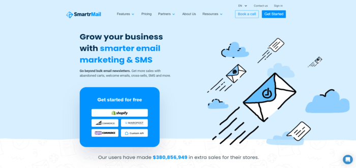 SmartrMail ecommerce