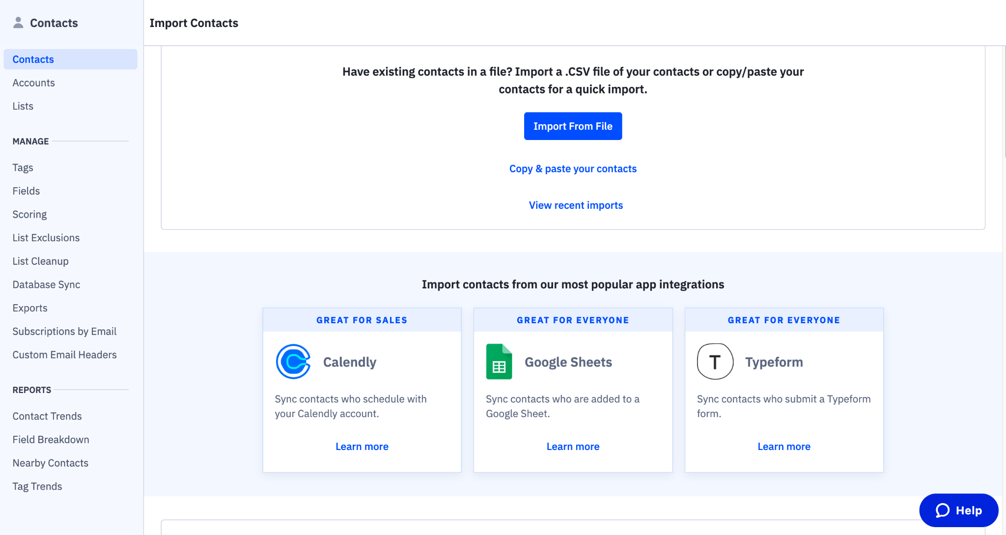 activecampaign tutorial import contacts