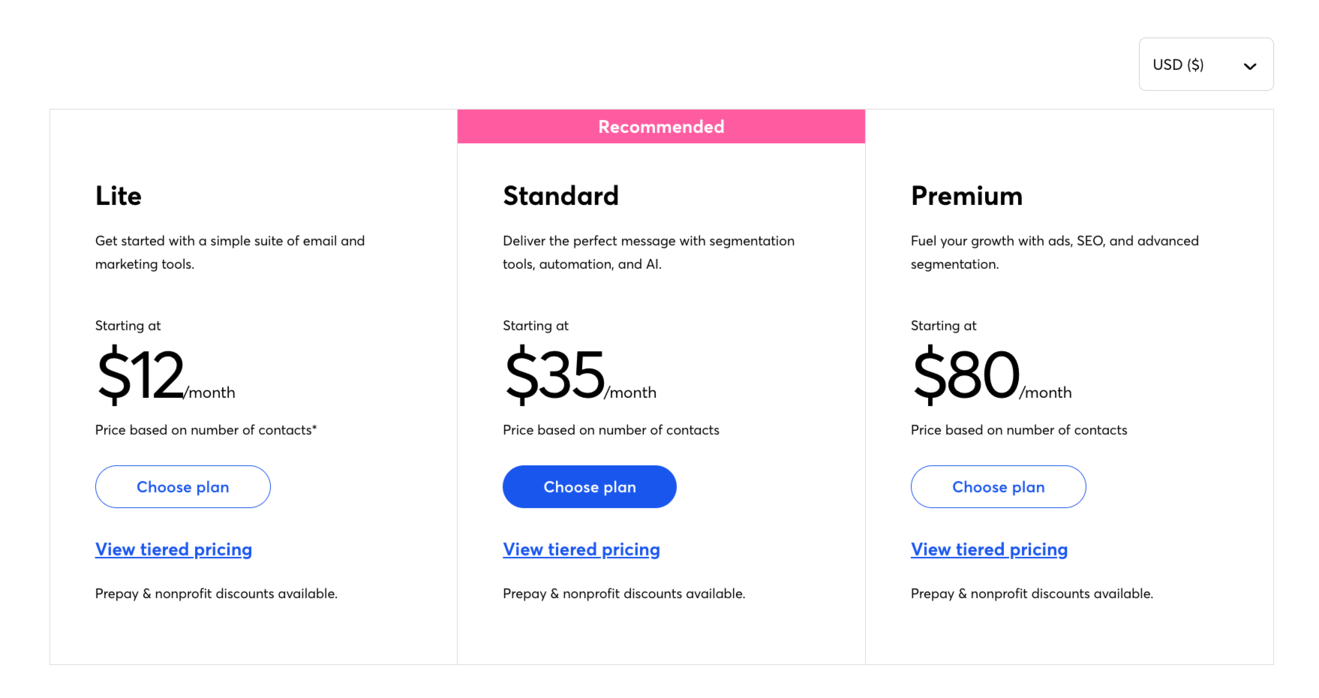 Plans & Pricing